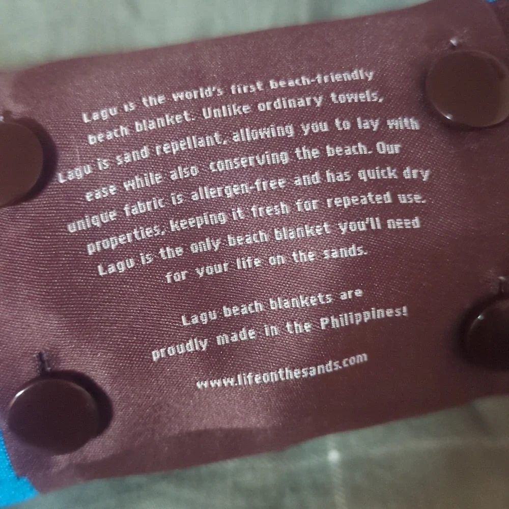 LAGU Blue Beach Towel